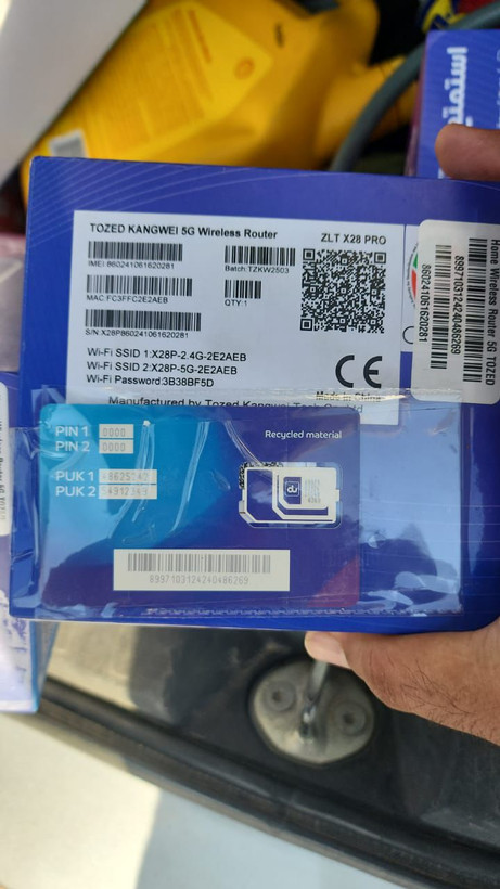 مودم ZLT X28 Pro آکبند | اینترنت پرسرعت 4G/5G